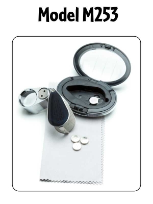 Magnifier Loupe 40x with Light & Currency Detection in Magnifiers /  Loupes